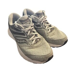 Saucony Cohesion 13 #S10562-1 Gray & White Women's 9W EUC